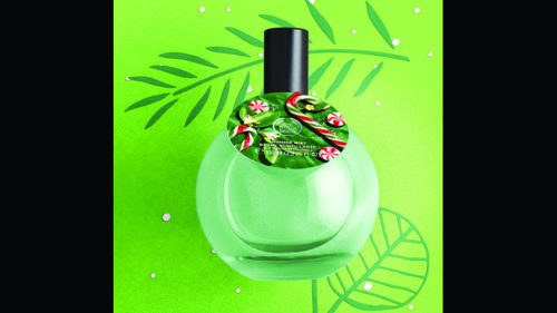 Thr Body Shop Pepermint and Candy Cane_Shimmer mist_INR 1995