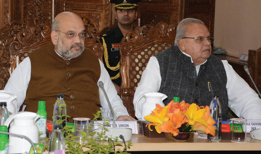Union Government is addressing Kashmir with clarity and confidence
