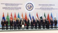 Narendra Modi at the 22nd Meeting of the Council Heads of State of SCO