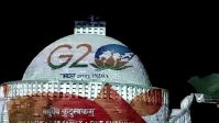 The Great Stupa at Sanchi lit up as India assumes G20 Presidency