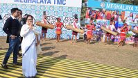 Mamata Banerjee visits Meghalaya ahead of the state assembly elections