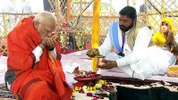 PM Narendra Modi at Yagyashala of Malaseri Dungri temple